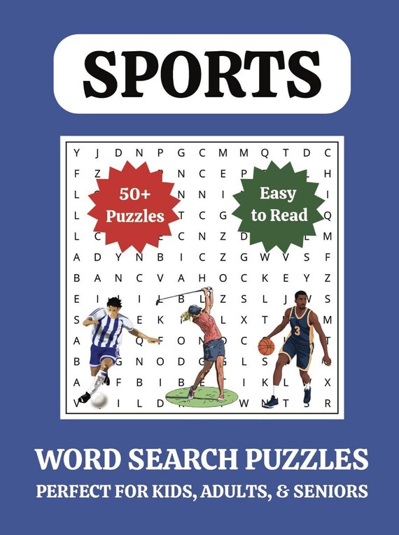 Sports Word Search Puzzles Printable Sports Word Search Puzzles:
