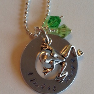 Tiana inspired &quot;almost there&quot; necklace