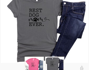 Dog Mom T-Shirt: Pet Mom Shirt