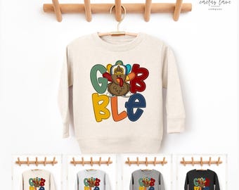 Thanksgiving Turkey TODDLER Sweatshirt