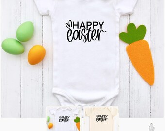 Happy Easter Bodysuit: INFANT Romper
