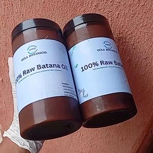 Raw Batana Oil | Authentic Hot-Pressed Batana Oil from Honduras | Hair Growth & Scalp Treatment | 1kg  Natural Oil