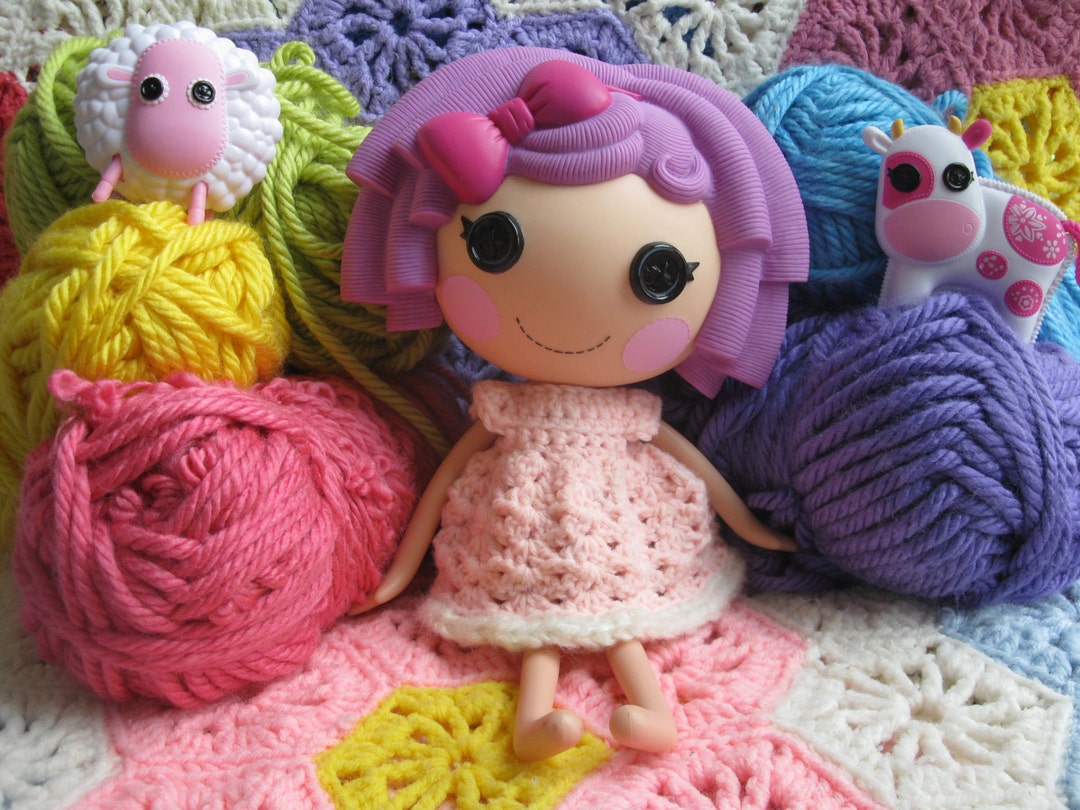 open lace back dress Amazon.com: Mini Lalaloopsy Doll main image 1
