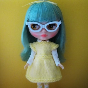 Blythe Dress Knitting Pattern Doll Clothes PDF Instant Download