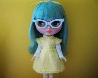 Blythe Dress Knitting Pattern Doll Clothes PDF Instant Download