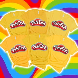 Play-doh Group Halloween Shirt, Play-doh Costumes Teachers Group Halloween Shirt, Playdoh Shirt Kindergarten Teacher, Daycare Group Costumes