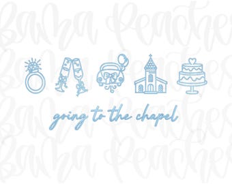 Going to the Chapel embroidery download