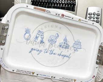 Going to the Chapel embroidery download