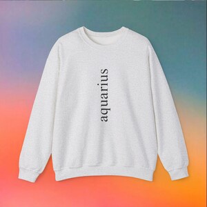 SWEATSHIRT WASSERMANN, Geschenk Wassermann, Sternzeichen Wassermann Shirt, Wassermann Pullover, Geschenk Wassermann, Geschenk Wassermann, Geschenk Wassermann