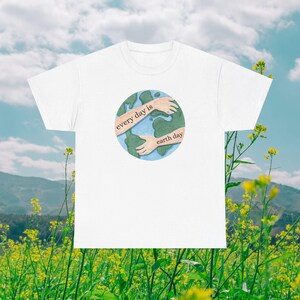 Earth Day Shirt: Mother Earth Love Tee, Environmental Gift