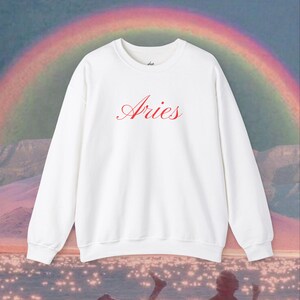 ARIES SWEATSHIRT, aries gift, aries shirt, aries sweater, aries, astrology zodiac sweatshirt, april birthday gift, birthday gift for her