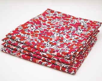 Liberty of London Tana Lawn Cotton – Red Wiltshire