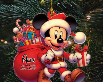 Disney 100 Years of Wonder Christmas Ornament, Mickey & Friends
