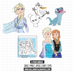 May include: A digital graphic featuring characters from a popular animated film. The image includes Elsa, Olaf the snowman, a blue lizard, Anna, and a graphic of the sisters hugging. The text "You'll always have me" is also included.
