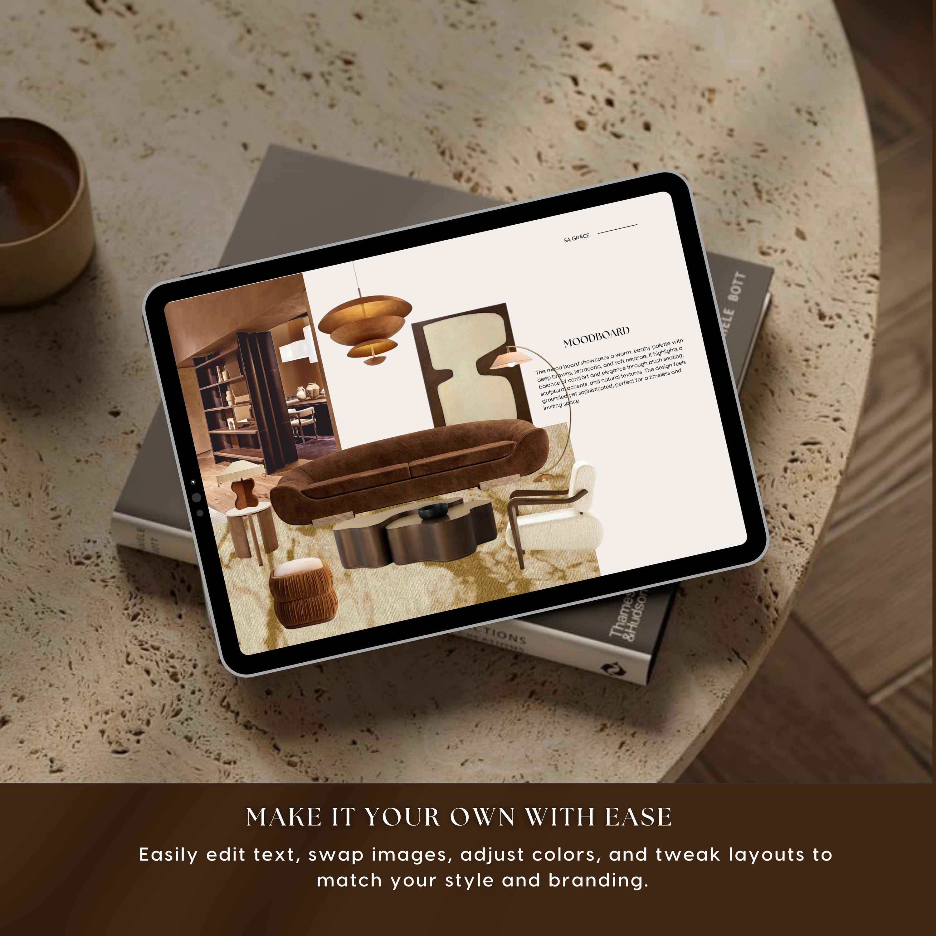 Interior Design Portfolio Template | Luxury and Modern Presentation ...