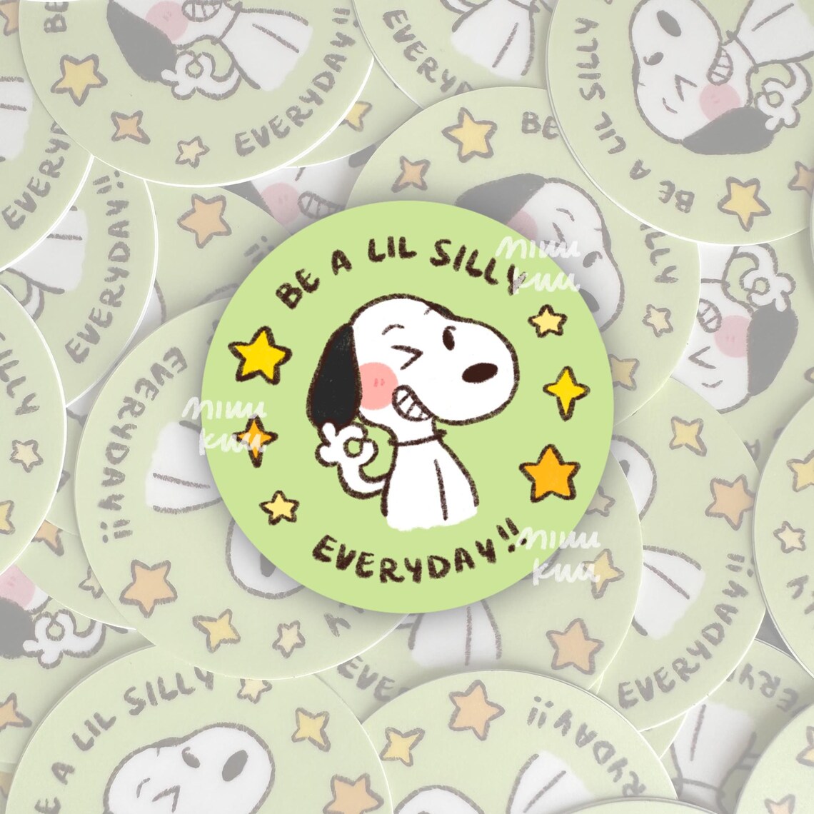 Silly Sticker | Vinyl Waterproof Stickers for Bullet Journal, Planner ...