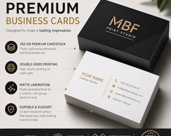 Tarjetas de visita personalizadas, impresión de logotipos personalizados, imagen de marca para pequeñas empresas.