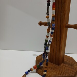 African beaded necklace