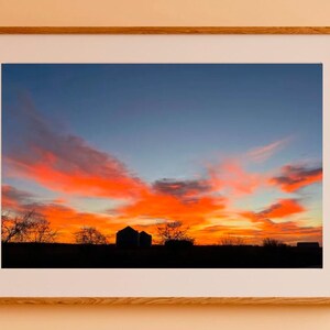 Farm Sunset - Digital File