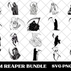 Grim Reaper Skeleton Cut Files | Grim Reaper finger Skull Vector Silhouette, Cameo, Cricut SVG, PNG,  Instant Download Laser Ready