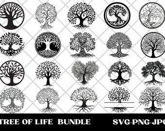 TREE OF LIFE Svg, Tree of Life Clipart, Tree of Life Svg Cut Files for ...
