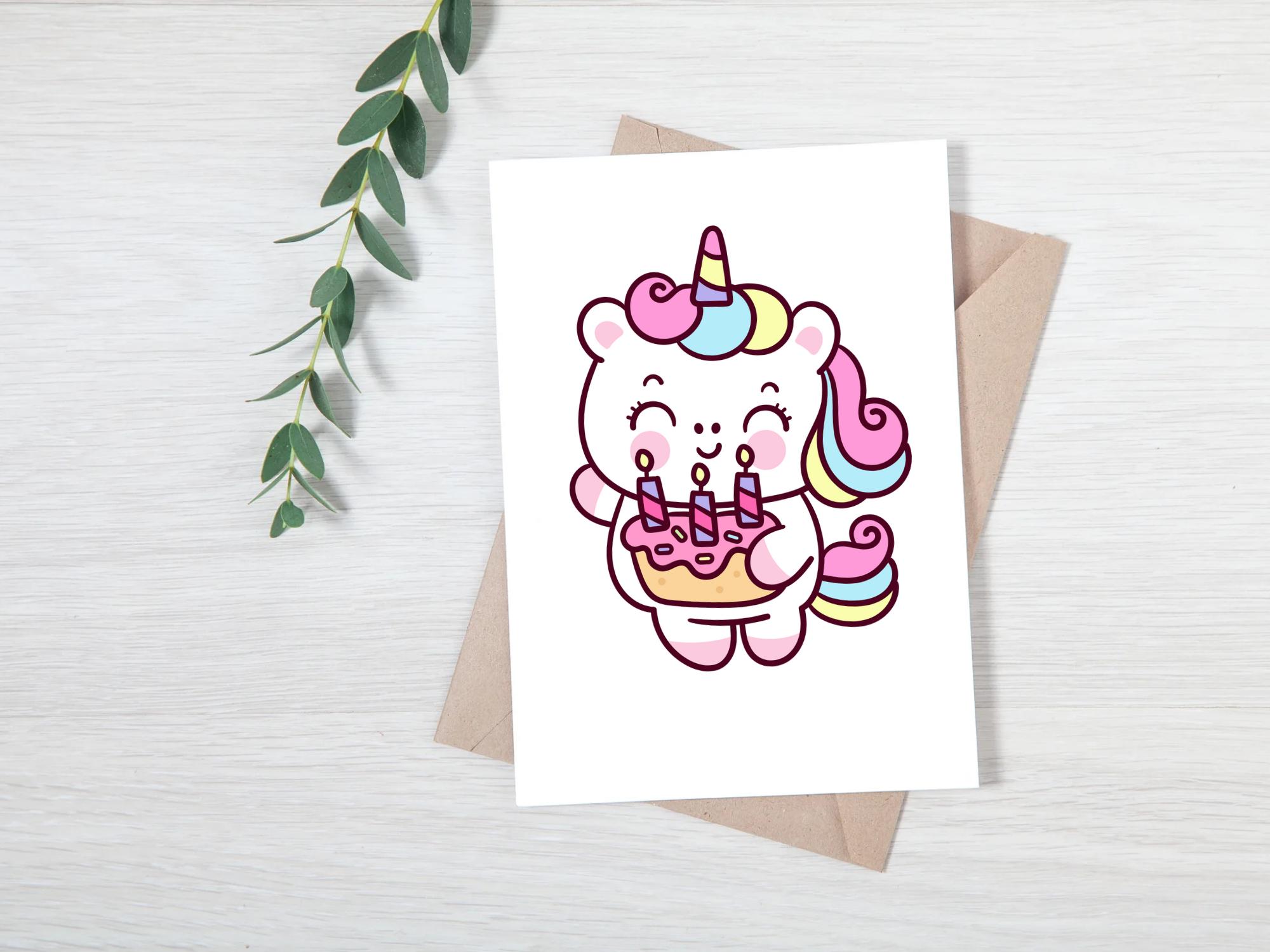 Kawaii Cute Unicorn PNG Bundle - Etsy