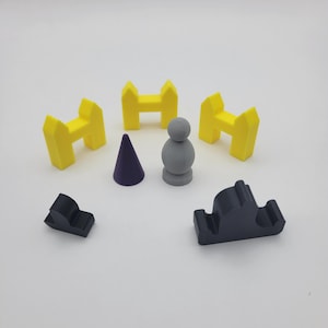 El ladrón de Catan, el barco pirata de los marineros, el barco bárbaro de CnK y Metrópolis
