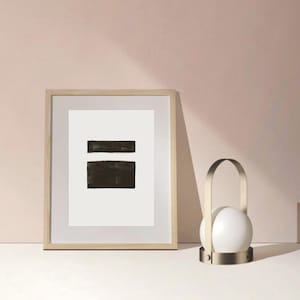 Impressão minimalista da Caaba, pinturas islâmicas minimalistas, arte abstrata, decoração de parede, arte digital para download, pintura neutra, arte moderna da Caaba