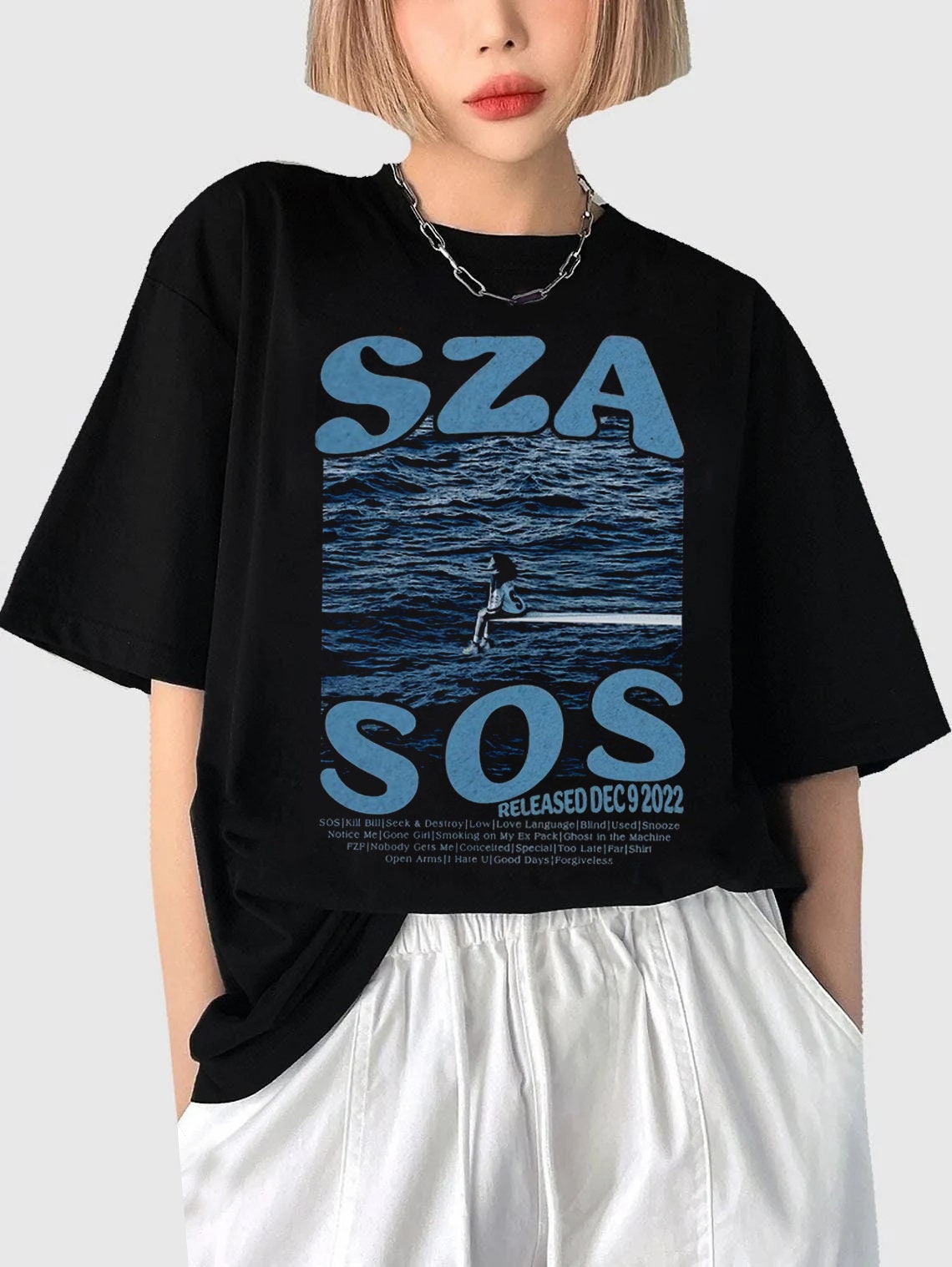 Discover Vintage Sza SOS Shirt, Vintage SZA Shirt, SZA Merch