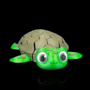 Myrtle - The Turtle, the cutest sea turtle keychain ever.
