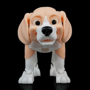 Barry The Beagle - A Waggle Tail Puppy, Playful Fidget Puppy, a Dog for your desk.