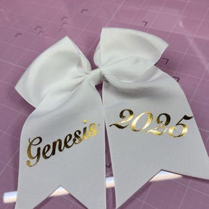 Custom Grad Bow