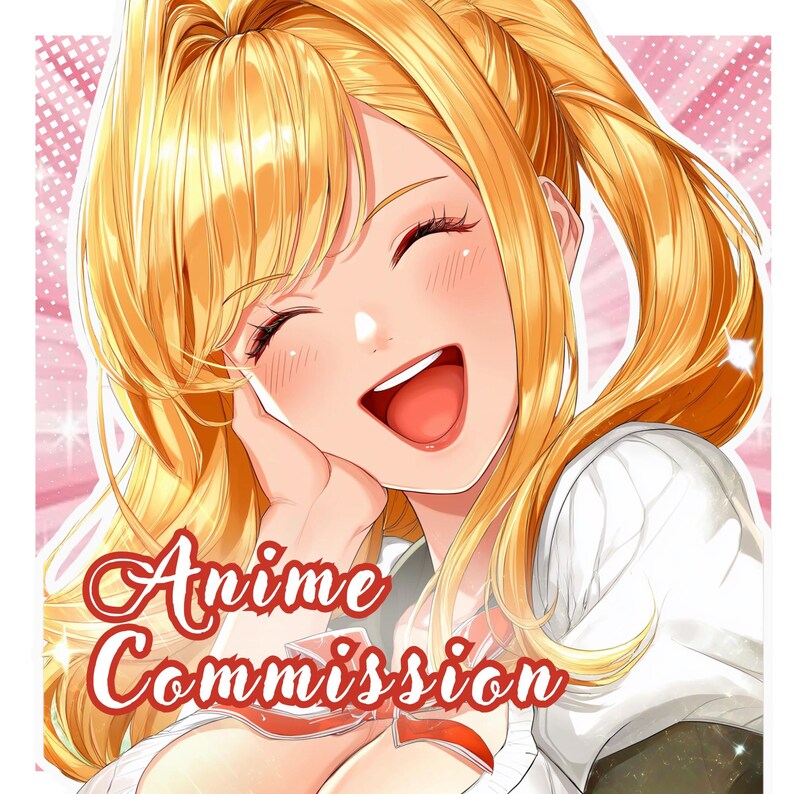 Custom PFP | Cute Anime Chibi Profile Picture | Kawaii Avatar Icon for Twitch, Discord & Etsy Shop Branding image 9