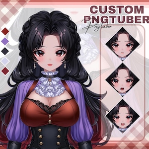 CUSTOM PNGTUBER MODEL | Pngtuber Character | Twitch Pngtuber | Pngtuber Design | Pngtuber Plus | PNGtuber Male and Female | Cute PNGtuber