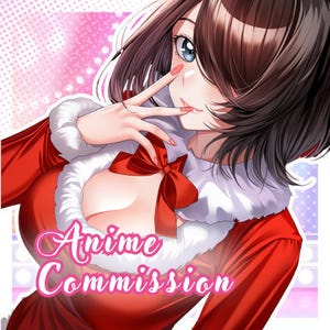 Custom PFP | Cute Anime Chibi Profile Picture | Kawaii Avatar Icon for Twitch, Discord & Etsy Shop Branding image 3