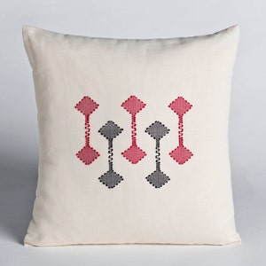 Schemata Series / String Theory Handwoven Cushion Cover image 1