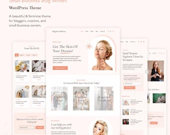 Elegant Embrace: Tema de WordPress moderno y elegante para creativos