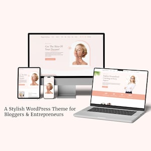 Elegant Embrace - Tema WordPress moderno e elegante para criativos
