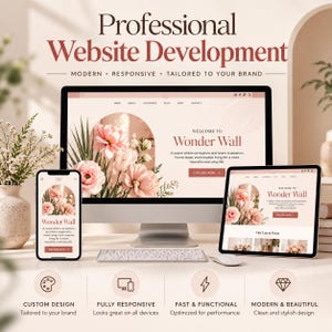 Benutzerdefinierte WordPress Website Entwicklung - Responsiv, Seo freundlich, gebaut für Ihre Marke