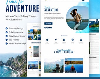 Travel Express – WordPress Travel Blog & Tour Agency Theme | Elementor Ready