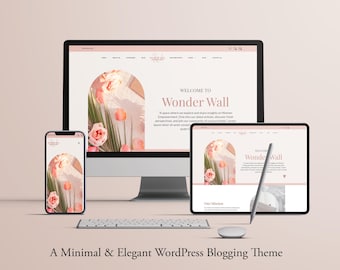 Wonder Wall – Minimalist WordPress Blog Theme for Writers & Creators