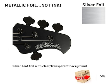 Musicman Ernie Ball Guitar Decal Head stock Restoration Waterslide Logo 50s