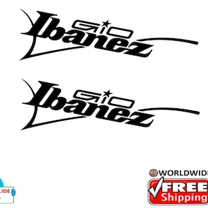 Ibanez Gio Guitar Decal Head stock Restoration Waterslide Logo 247