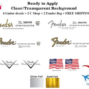 Fender custom shop decal - Etsy 日本