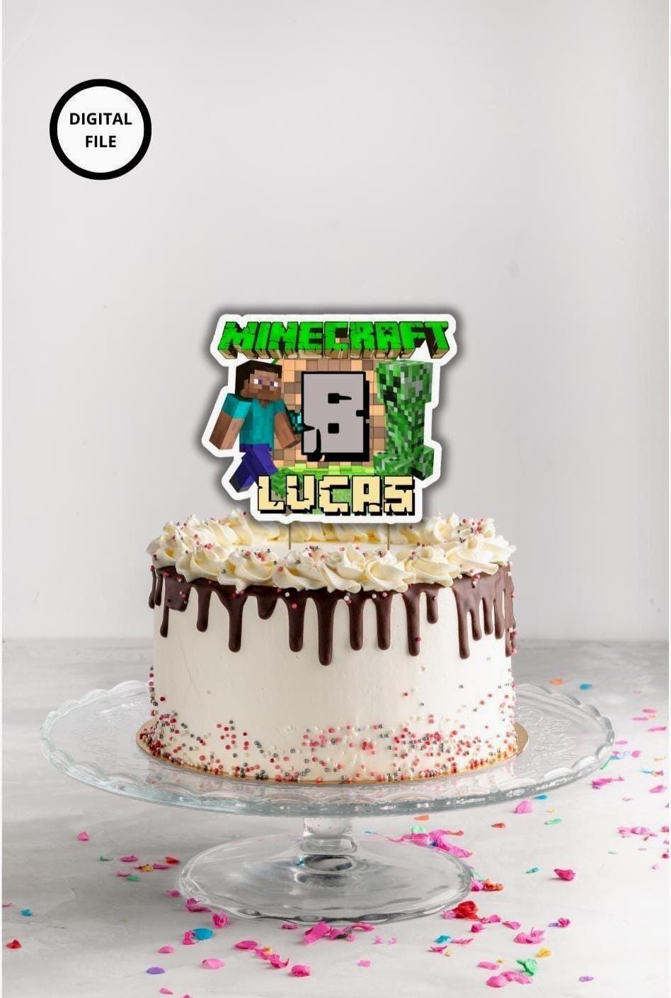 Party Theme Cake Topper