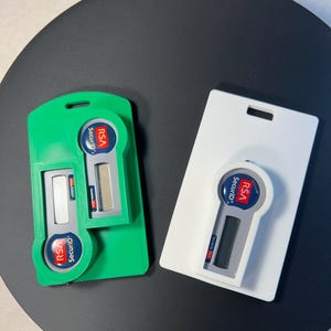ID-Abzeichen und RSA Token Halter