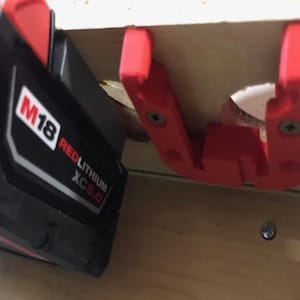 Milwaukee M18 battery holder