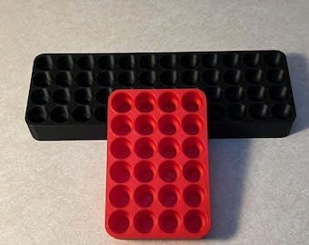 Organizador de pilas AA y AAA impreso en 3D