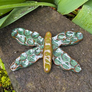 Handmade ceramic butterfly sculpture ~ handmade pottery
