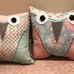 Daisy May Owl Pillow PDF easy pattern for beginners and kids image 7